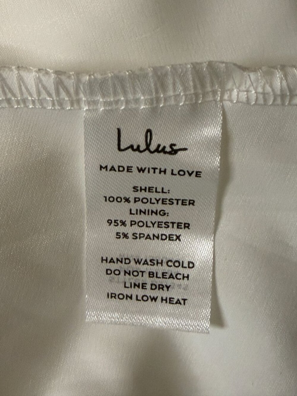 Lulus Cascading Crush Chiffon Dress Tiered Pleated Fit Flare White S - Picture 13 of 13